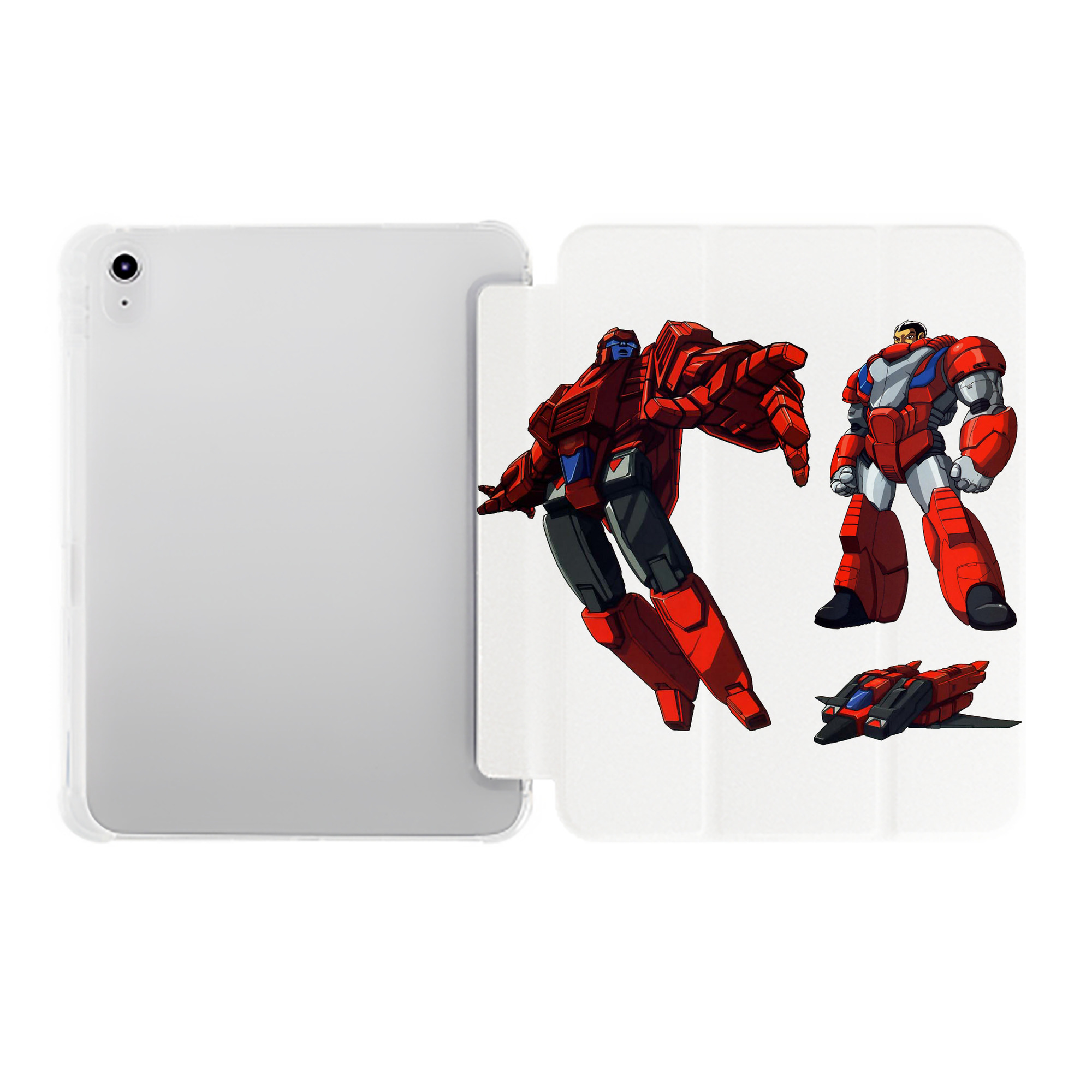 （画像用）  IPad ケース ペン収納付き 三つ折りスタンド PUレザー×シリコン 対応機種9.5/10.5/10.9インチ